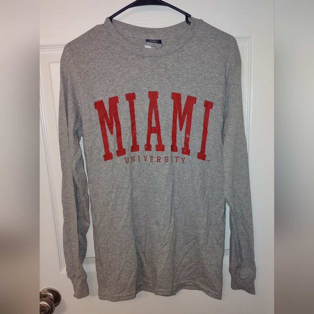 Miami University long sleeve crewneck